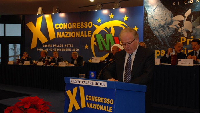 La relazione del Presidente Carlo Costalli al Congresso del Movimento